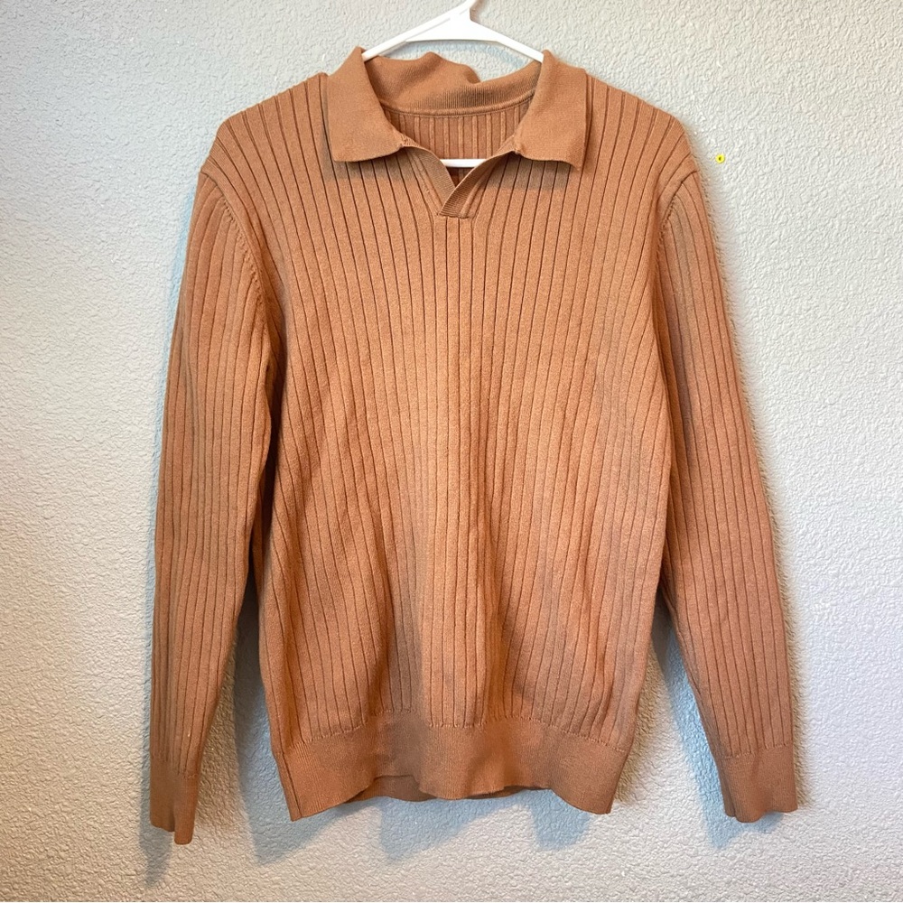 Men's Tan Sweater